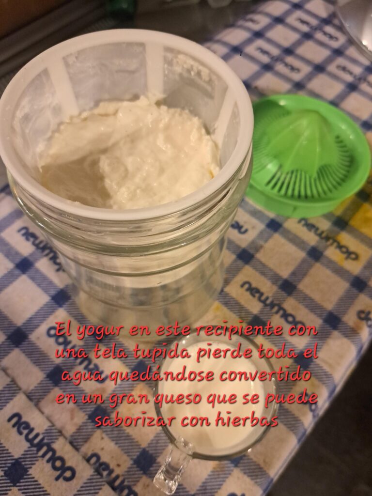 QUESO DE YOGUR CASERO